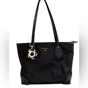 Michael Kors Eva medium tote w/bag charm - EUC